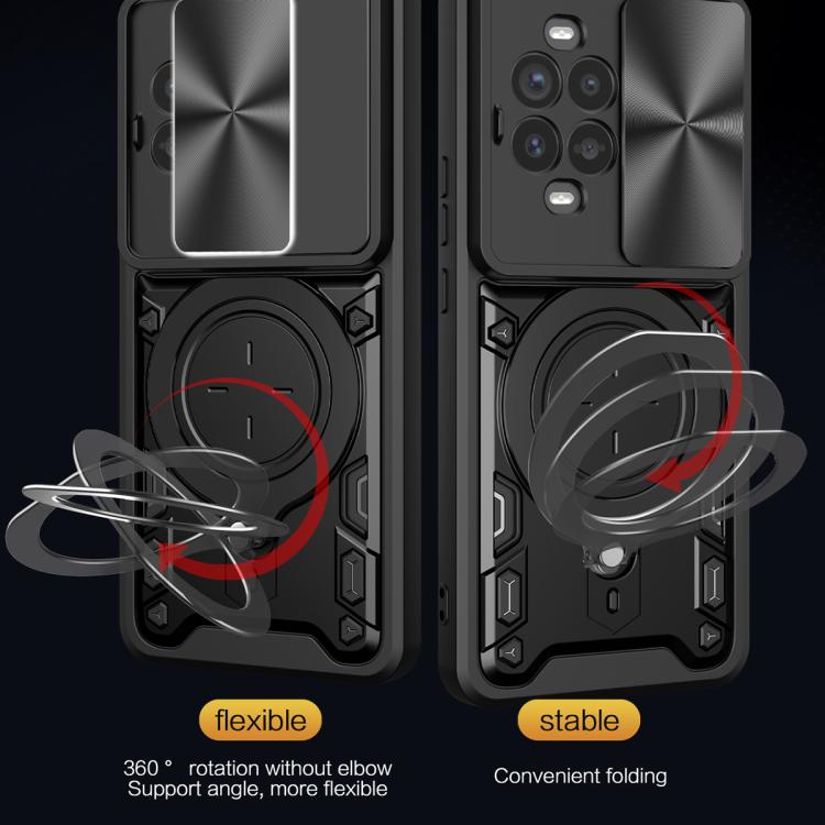 For Huawei nova 13 Pro CD Texture Sliding Camshield Magnetic Holder Phone Case