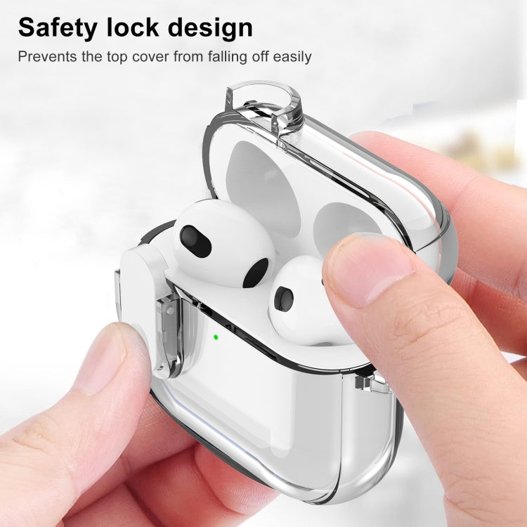 For AirPods 4 Ice Crystals Shockproof Earphone Protective Case