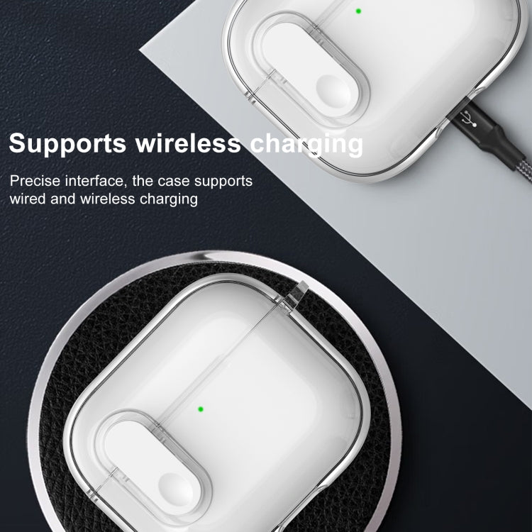 For AirPods 4 Ice Crystals Shockproof Earphone Protective Case