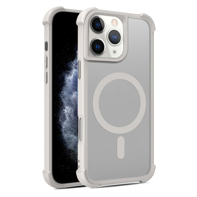 For iPhone 11 Pro Max Skin Feel MagSafe Phone Case