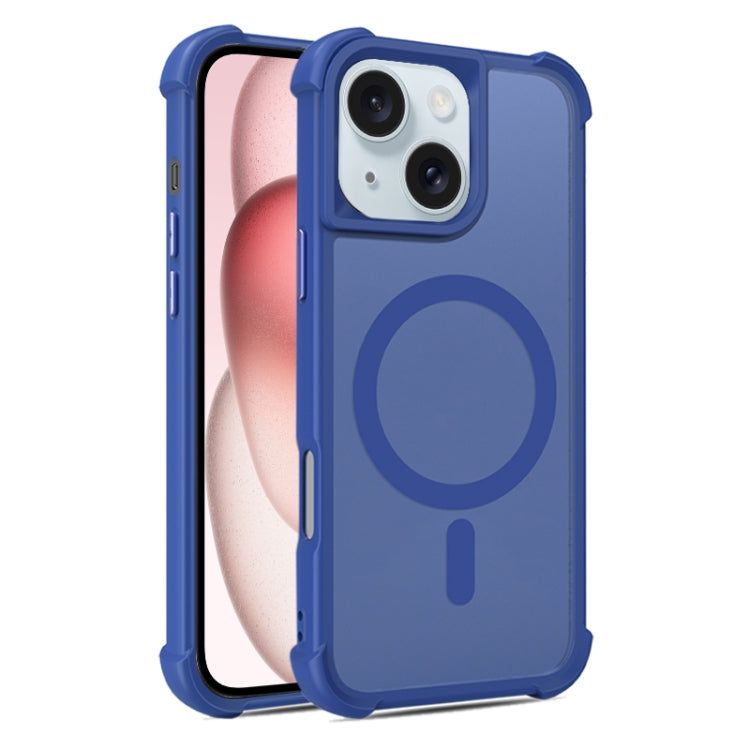For iPhone 15 Skin Feel MagSafe Phone Case