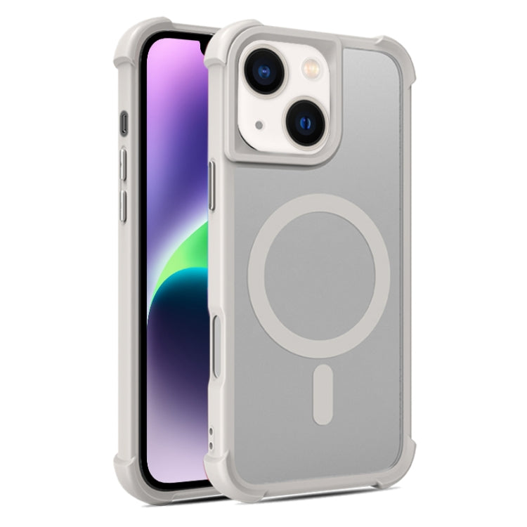 For iPhone 15 Plus / 14 Plus Skin Feel MagSafe Phone Case