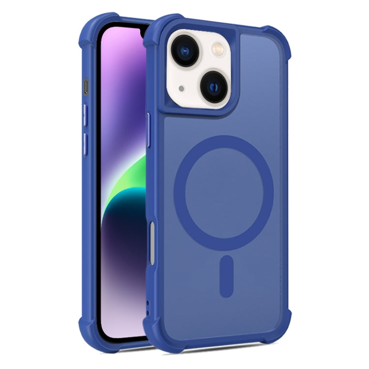 For iPhone 15 Plus / 14 Plus Skin Feel MagSafe Phone Case