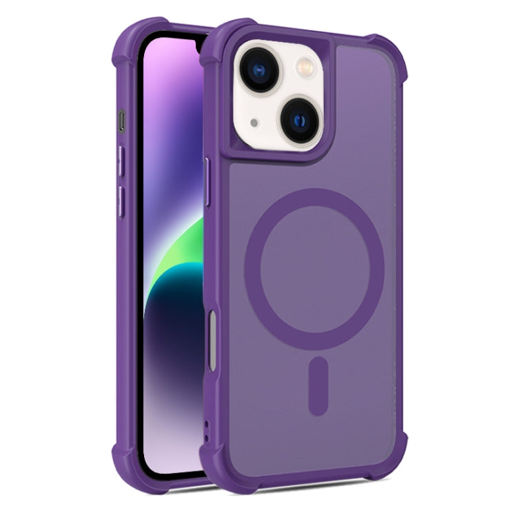 For iPhone 15 Plus / 14 Plus Skin Feel MagSafe Phone Case