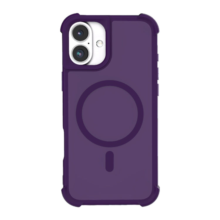 For iPhone 16 Plus Skin Feel MagSafe Phone Case