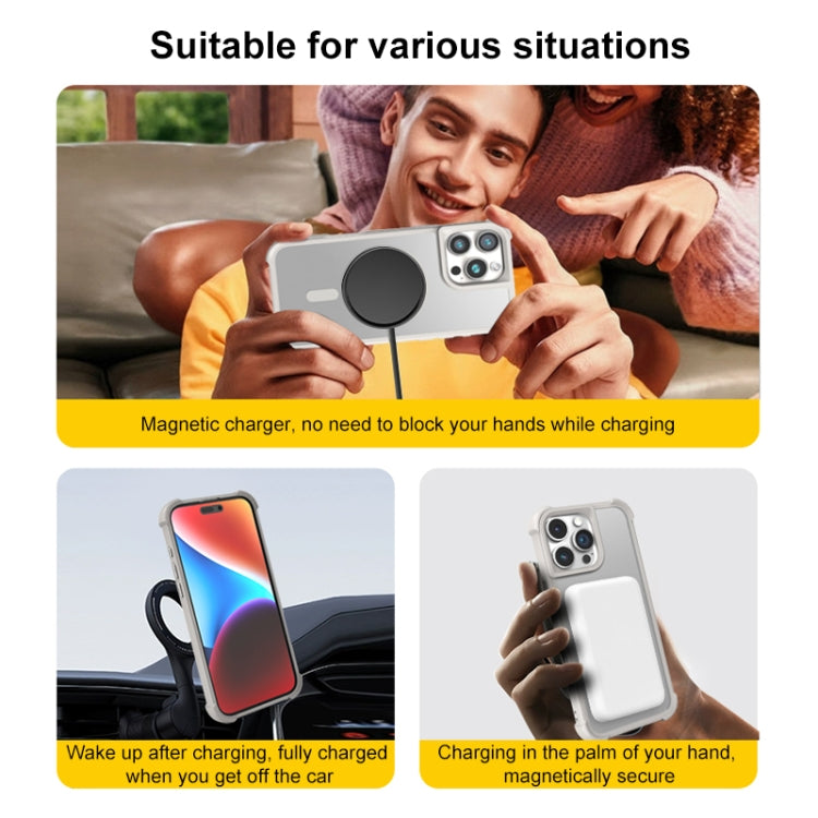For iPhone 16 Pro Skin Feel MagSafe Phone Case