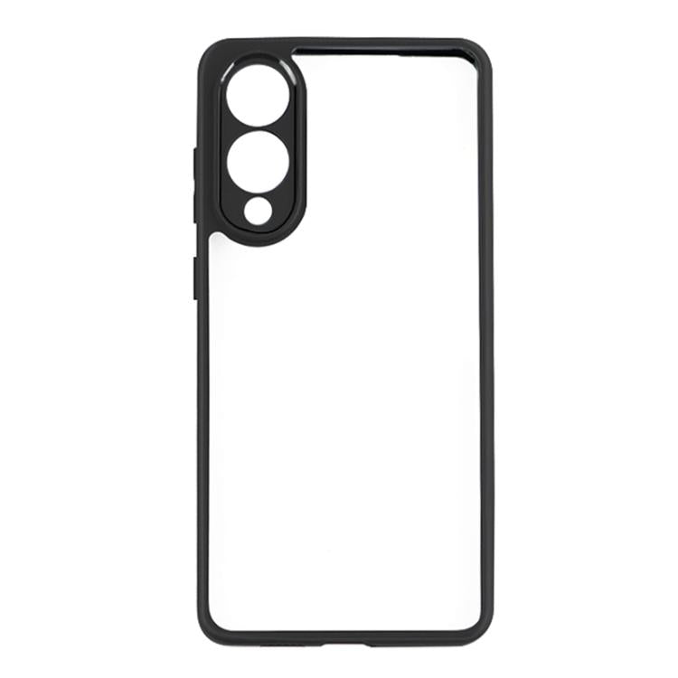 For Samsung Galaxy S25 Edge 5G Frosted TPU + Transparent PC Phone Case