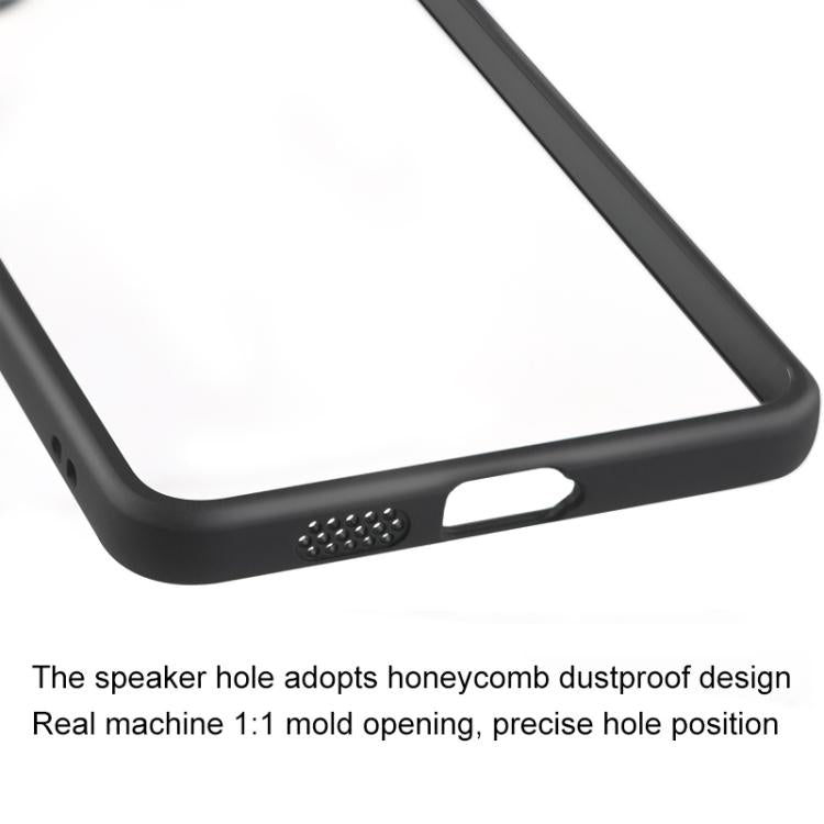 For Samsung Galaxy S25 Edge 5G Frosted TPU + Transparent PC Phone Case