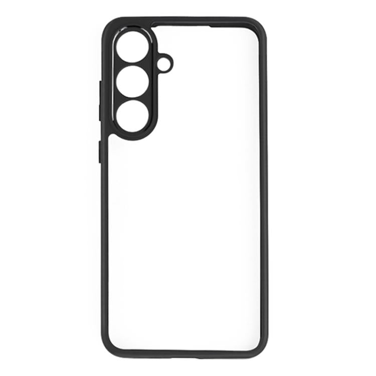 For Samsung Galaxy S25 FE 5G Frosted TPU + Transparent PC Phone Case