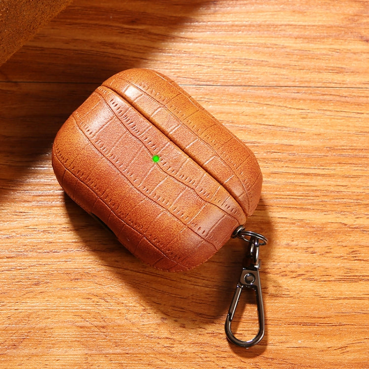 For AirPods 3 Crocodile Texture Earphone Protective Case