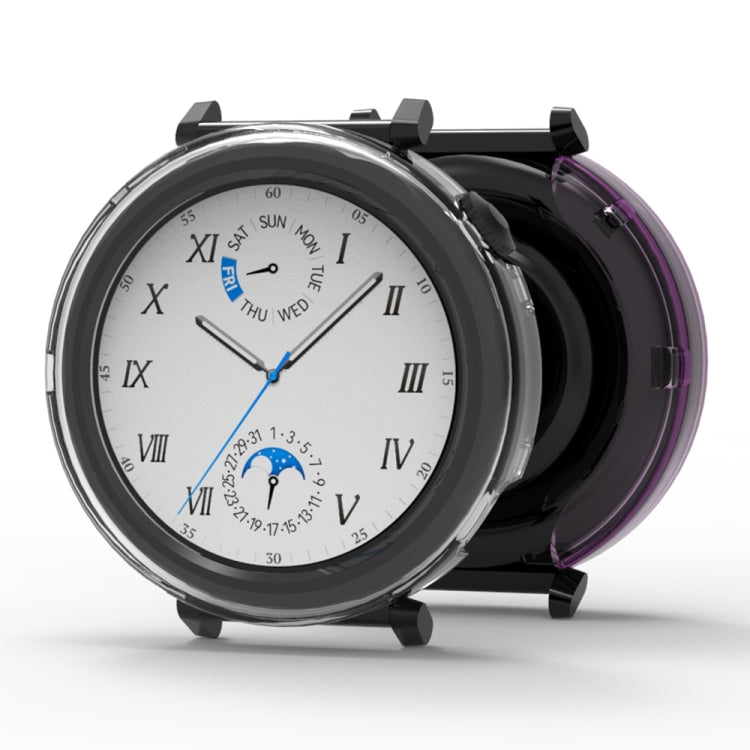 For Huawei Watch GT 5 41mm Half Coverage Hollow TPU Watch Protective Case