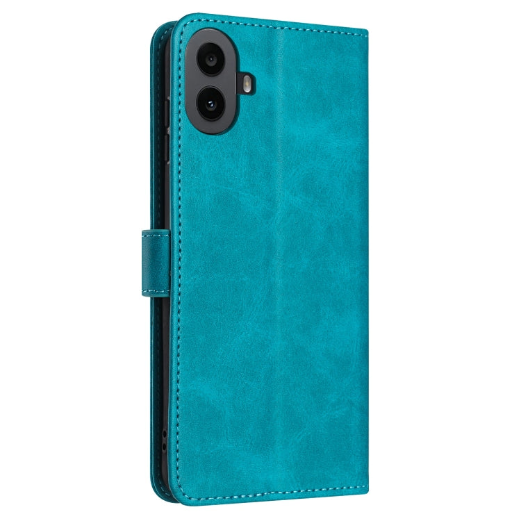 For Nothing CMF Phone 1 Solid Calf Texture Flip Leather Phone Case