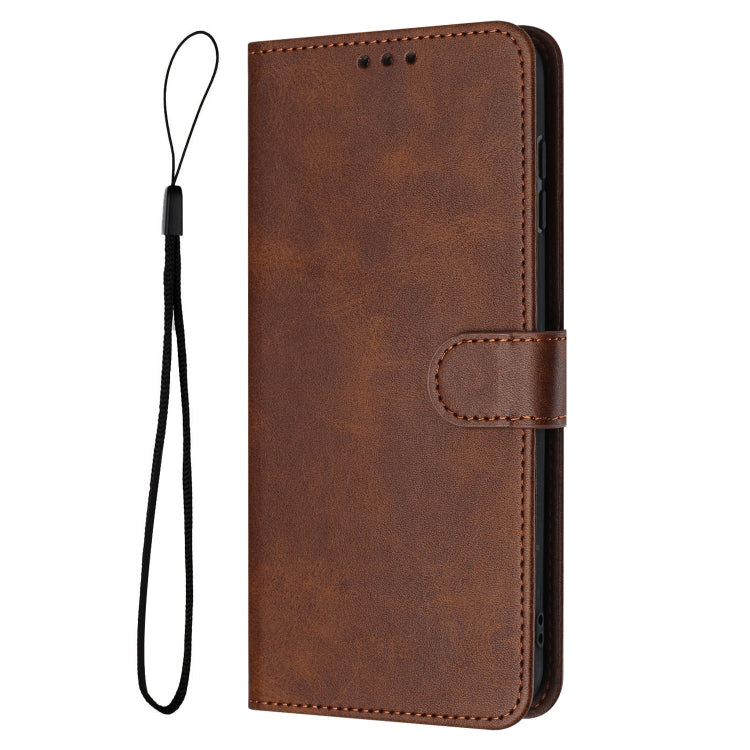 For Nothing CMF Phone 1 Solid Calf Texture Flip Leather Phone Case