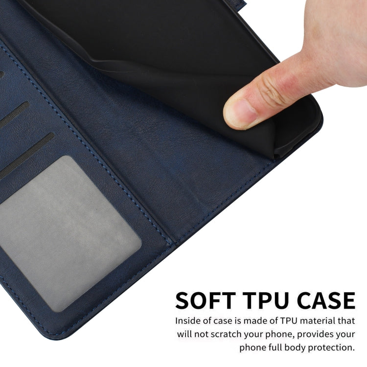 For Nothing Phone 1 Solid Calf Texture Flip Leather Phone Case