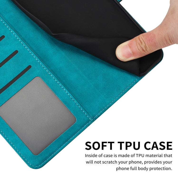 For Nothing Phone 2 Solid Calf Texture Flip Leather Phone Case