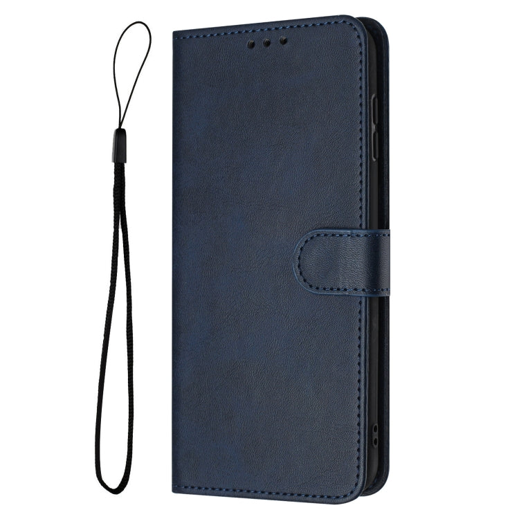 For Nothing Phone 2 Solid Calf Texture Flip Leather Phone Case
