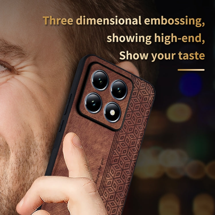 For Xiaomi 14T Pro AZNS 3D Embossed Skin Feel Phone Case