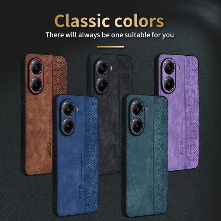 For Xiaomi Poco X7 Pro AZNS 3D Embossed Skin Feel Phone Case