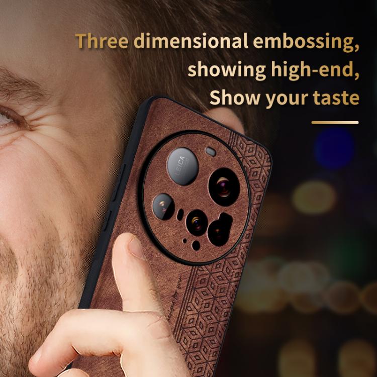 For Xiaomi 15 Ultra AZNS 3D Embossed Skin Feel Phone Case