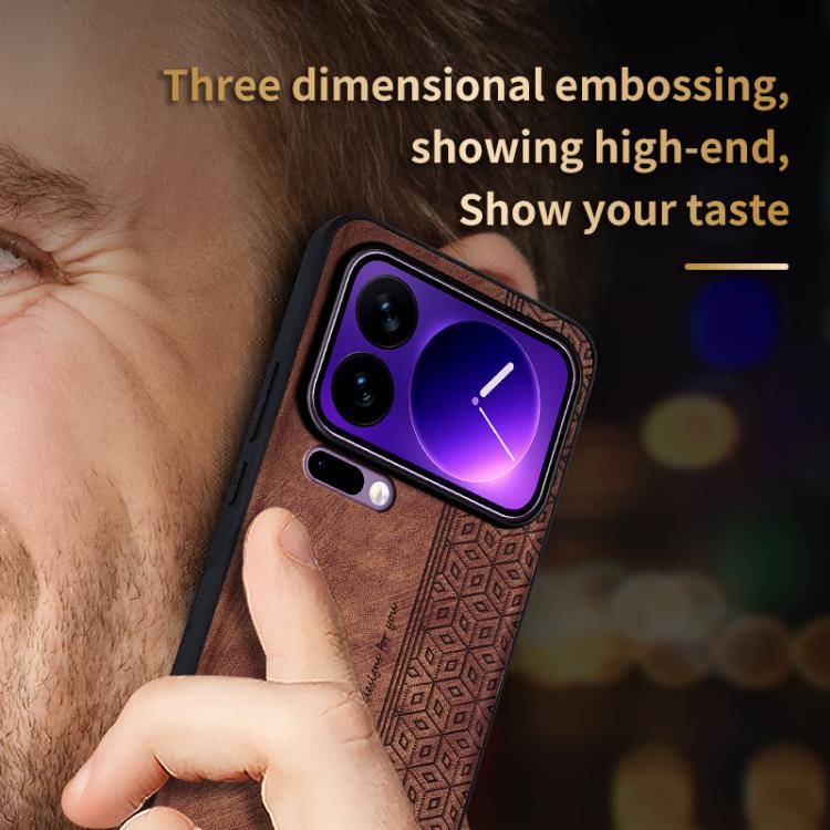 For Xiaomi 17 Pro AZNS 3D Embossed Skin Feel Phone Case