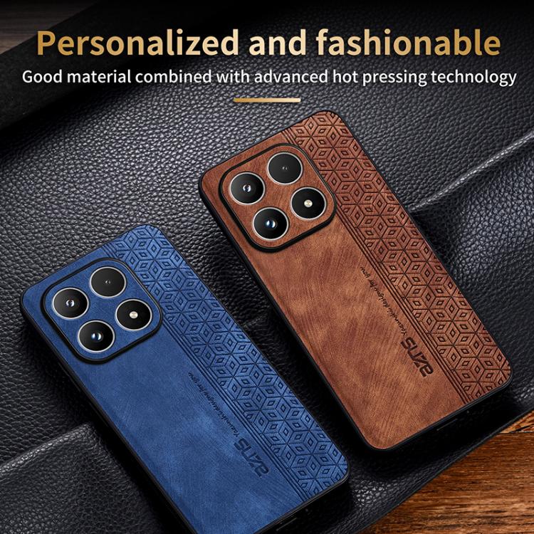 For Xiaomi 17 AZNS 3D Embossed Skin Feel Phone Case