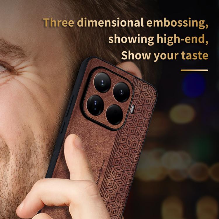 For Xiaomi 15T Pro 5G AZNS 3D Embossed Skin Feel Phone Case