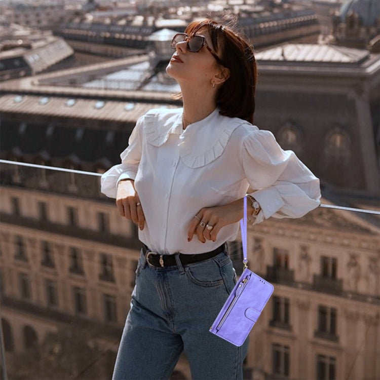 For Infinix Note 30 VIP Multi-Card Slots Zipper Wallet Leather Phone Case