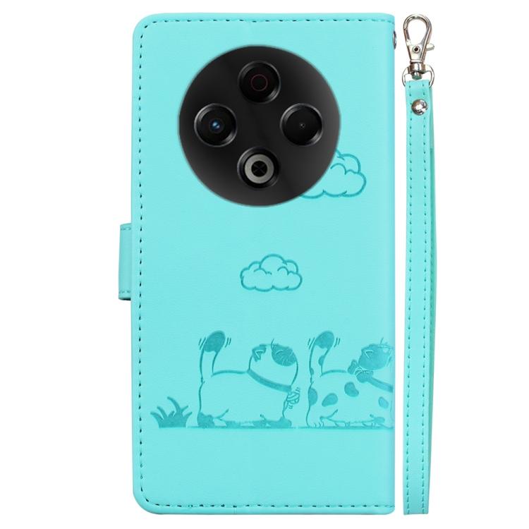 For Tecno Spark 30 4G Cute Cats RFID Leather Phone Case