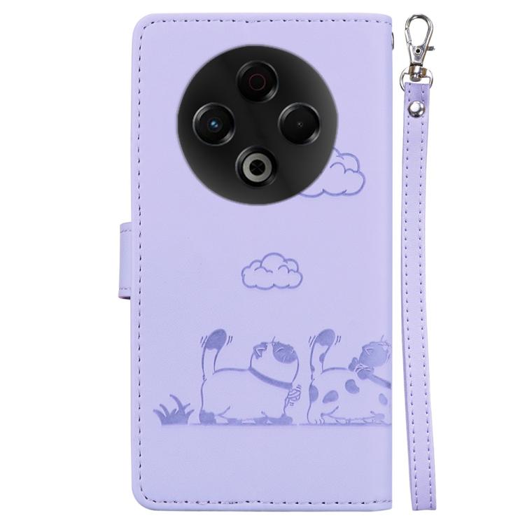 For Tecno Spark 30 4G Cute Cats RFID Leather Phone Case