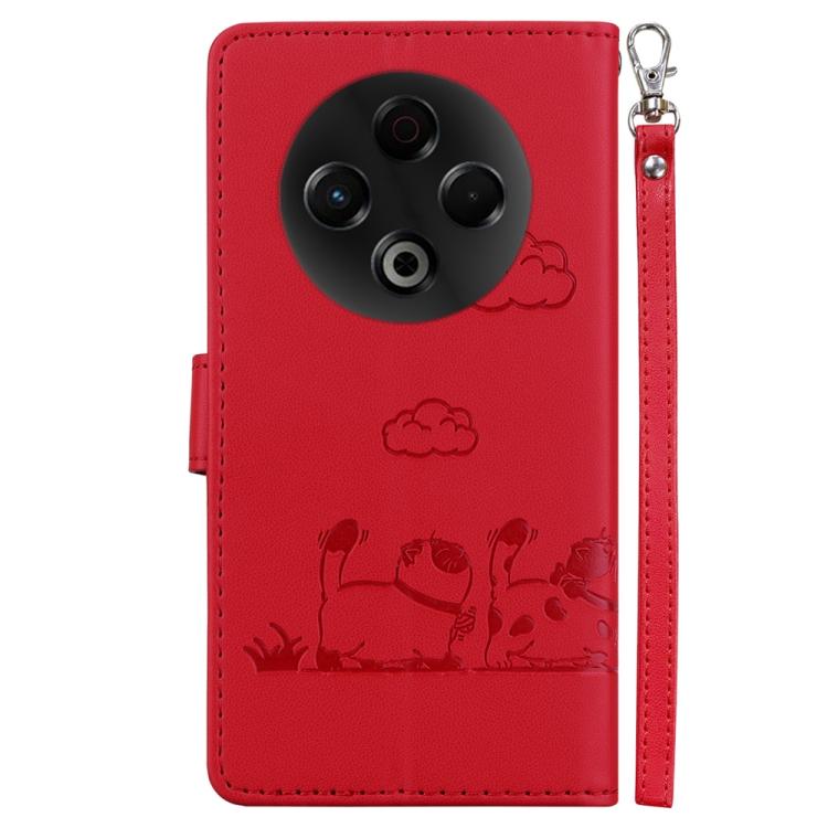 For Tecno Spark 30 4G Cute Cats RFID Leather Phone Case