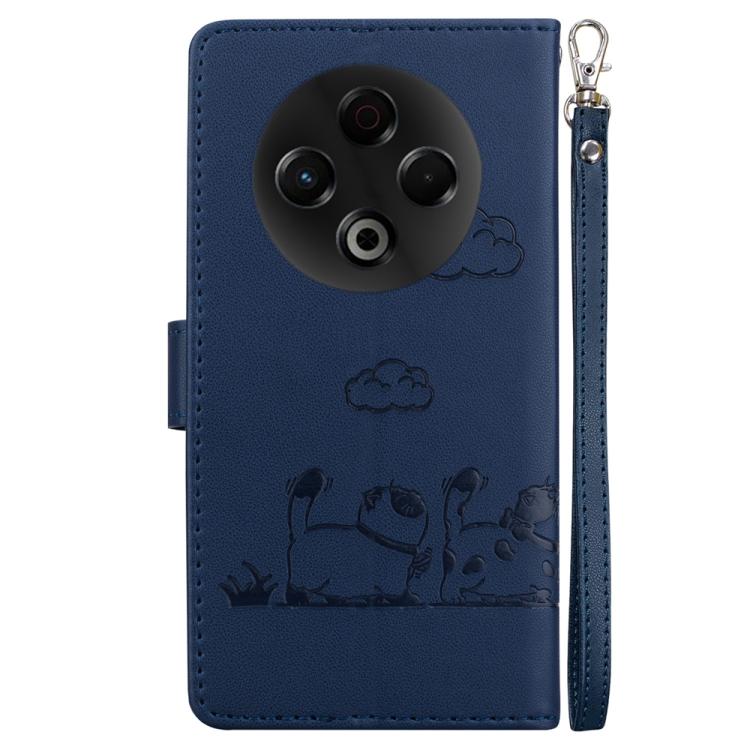 For Tecno Spark 30 4G Cute Cats RFID Leather Phone Case