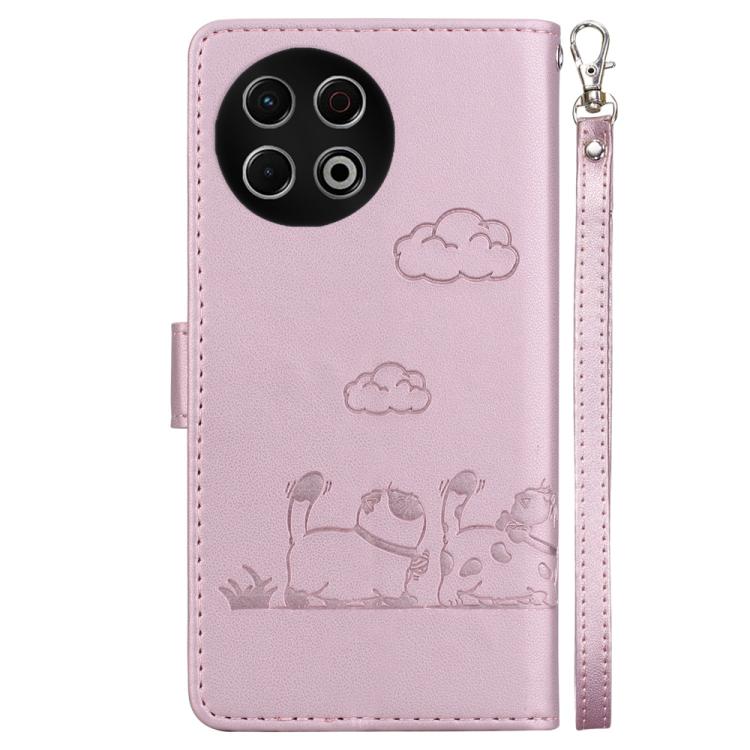 For Tecno Spark 30 Pro Cute Cats RFID Leather Phone Case