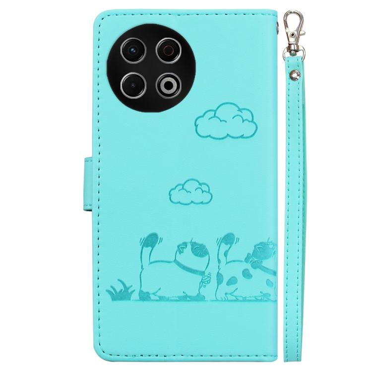 For Tecno Spark 30 Pro Cute Cats RFID Leather Phone Case