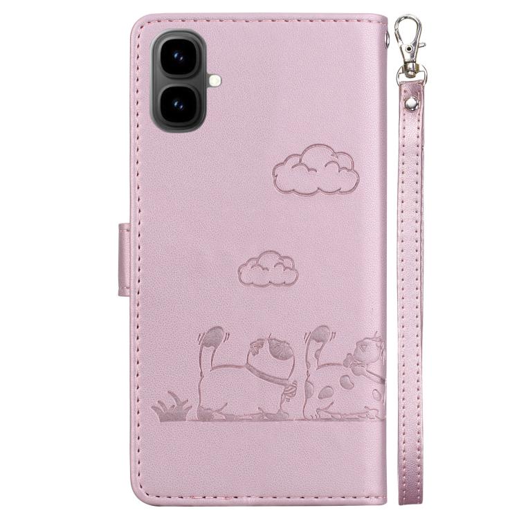 For Tecno Pop 10 / Spark Go 2 4G Cute Cats RFID Leather Phone Case