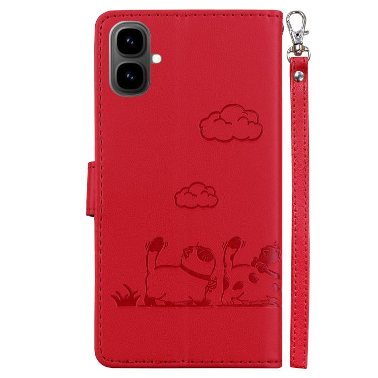 For Tecno Pop 10 / Spark Go 2 4G Cute Cats RFID Leather Phone Case
