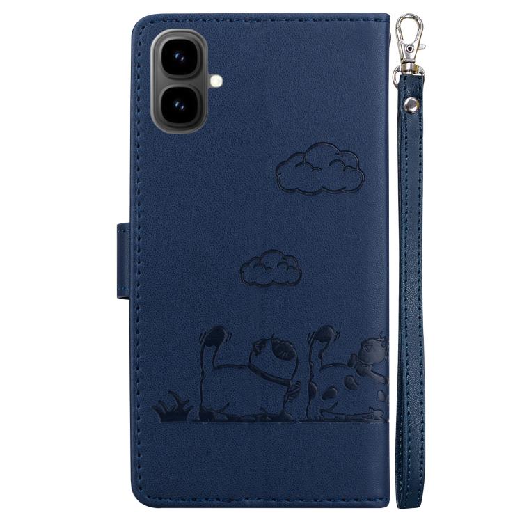 For Tecno Pop 10 / Spark Go 2 4G Cute Cats RFID Leather Phone Case