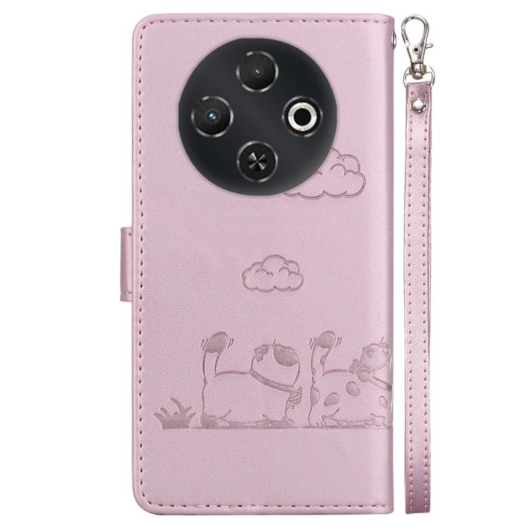 For Tecno Pop 9 5G / Spark 30C 5G Cute Cats RFID Leather Phone Case