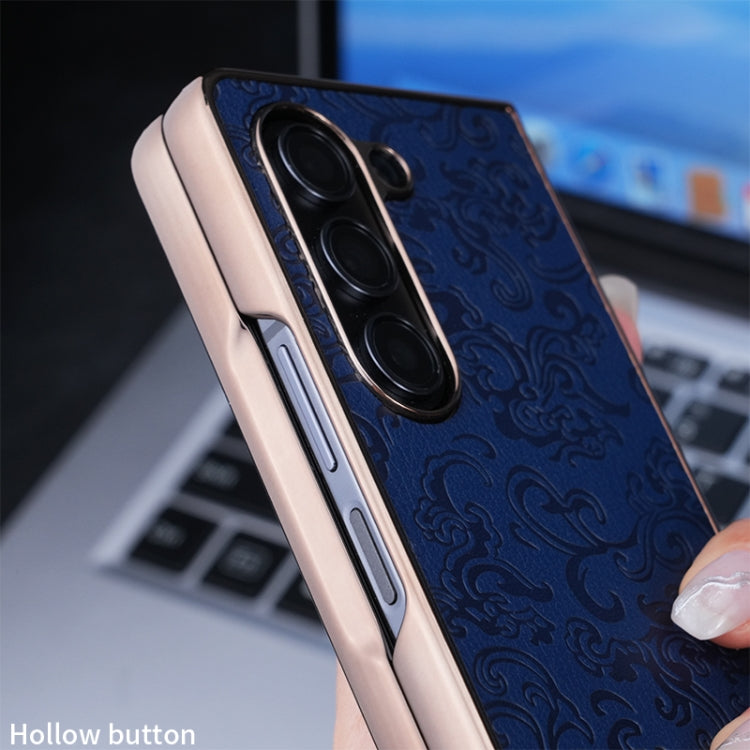 For Samsung Galaxy Z Fold6 Integrated Cloud Dragon Pattern Fold Phone Case