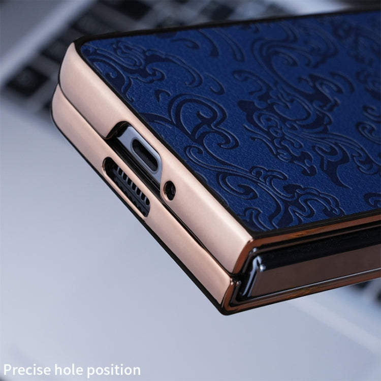 For Samsung Galaxy Z Fold6 Integrated Cloud Dragon Pattern Fold Phone Case