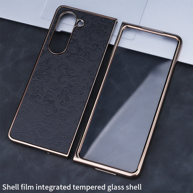 For Samsung Galaxy Z Fold6 Integrated Cloud Dragon Pattern Fold Phone Case