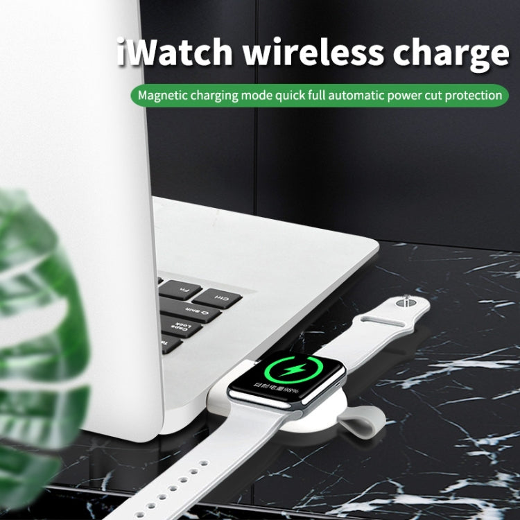 For Apple Watch Series 847 Magnetic Wireless Charger - White