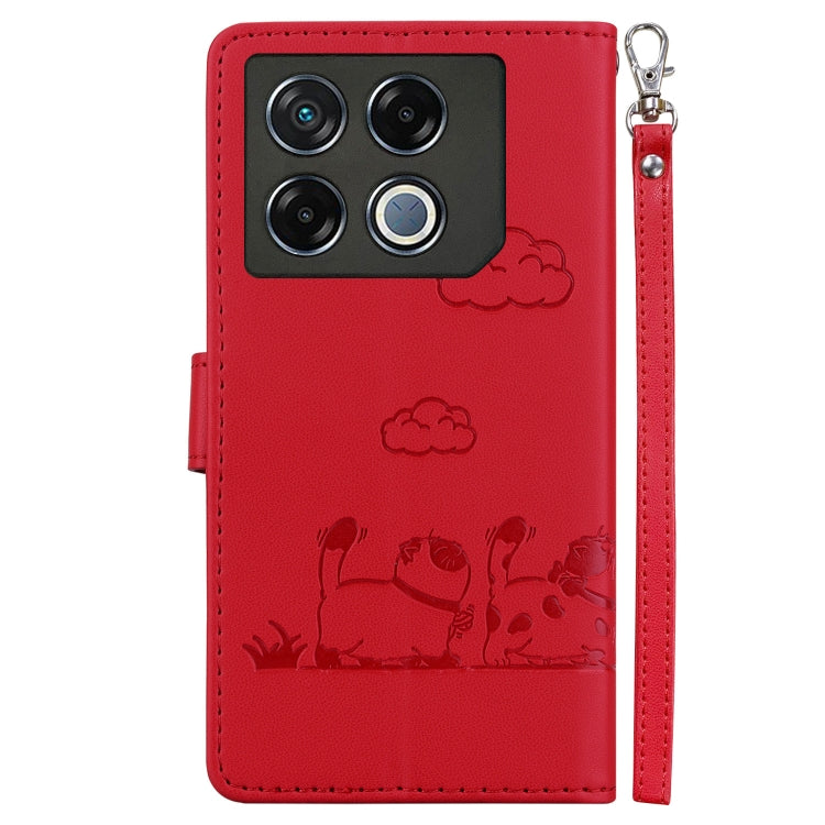 For Infinix GT 20 Pro 5G Cute Cats RFID Leather Phone Case