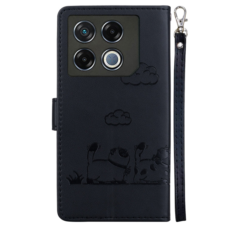 For Infinix GT 20 Pro 5G Cute Cats RFID Leather Phone Case