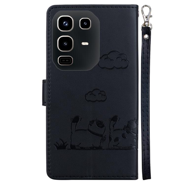 For Infinix Note 50 4G / Note 50 Pro 4G Cute Cats RFID Leather Phone Case