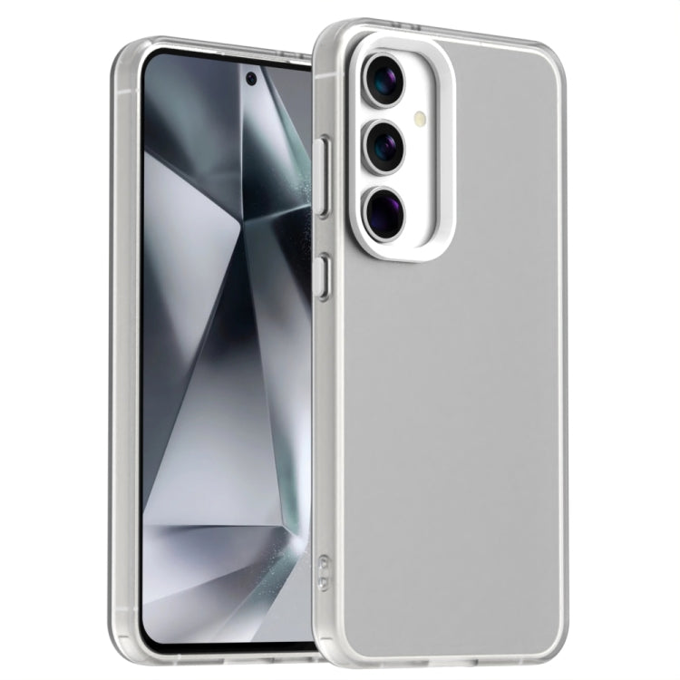 For Samsung Galaxy S24 FE 5G Candy PC Hybrid TPU Shockproof Phone Case