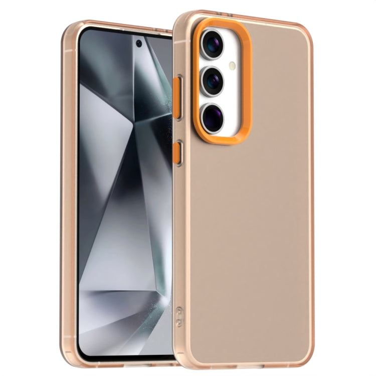 For Samsung Galaxy S24 FE 5G Candy PC Hybrid TPU Shockproof Phone Case