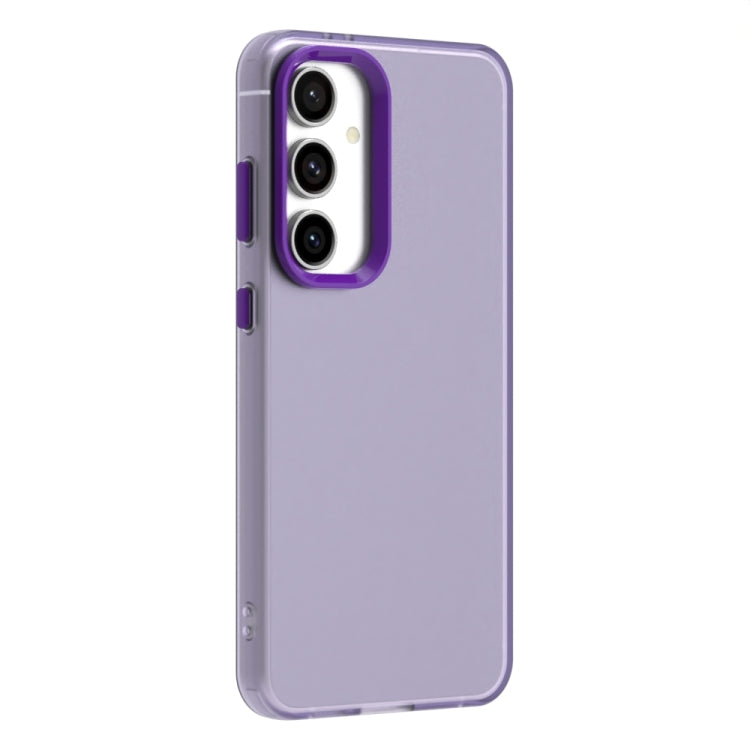 For Samsung Galaxy S24 5G Candy PC Hybrid TPU Shockproof Phone Case