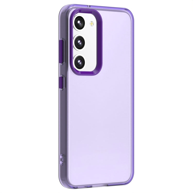 For Samsung Galaxy S23 5G Candy PC Hybrid TPU Shockproof Phone Case