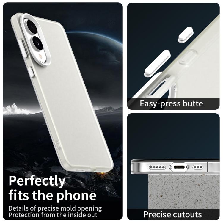 For Samsung Galaxy S25 Edge 5G Candy PC Hybrid TPU Shockproof Phone Case