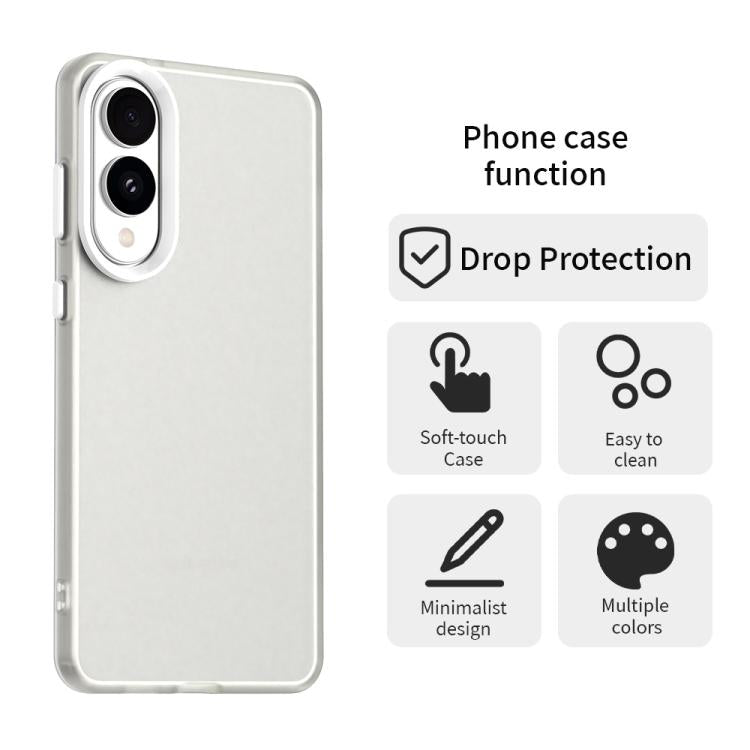 For Samsung Galaxy S25 Edge 5G Candy PC Hybrid TPU Shockproof Phone Case